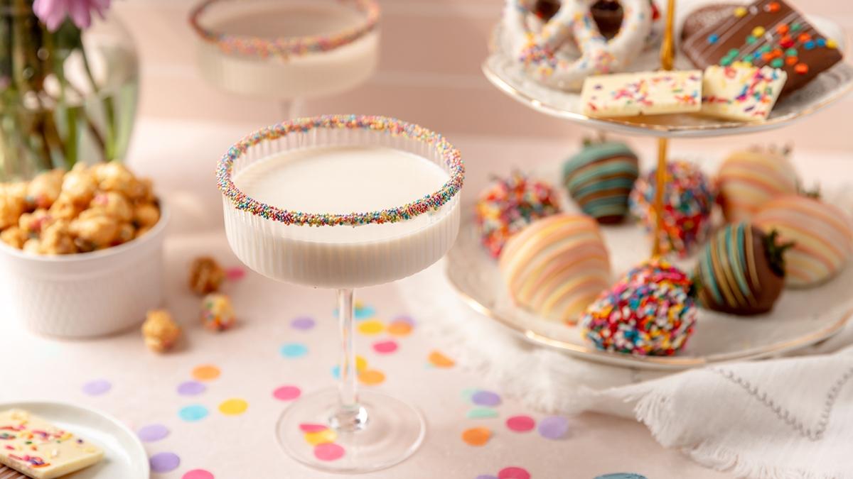 birthday cake martini recipe