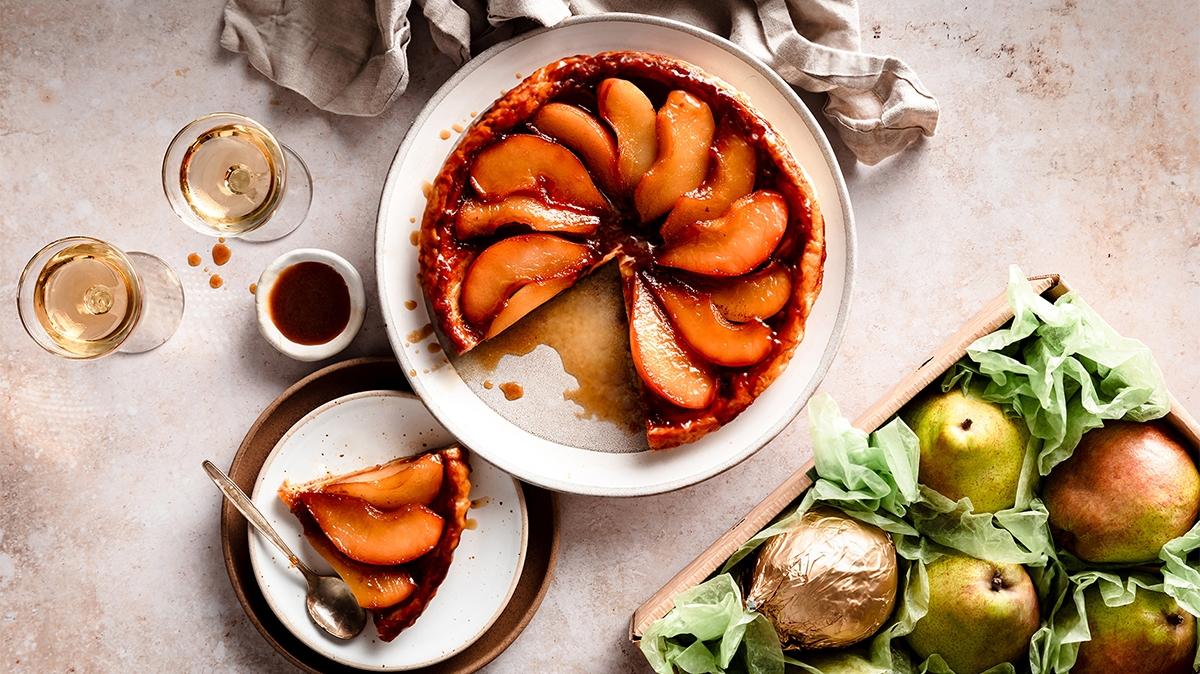 Article Cards Featured Image pear tarte tatin