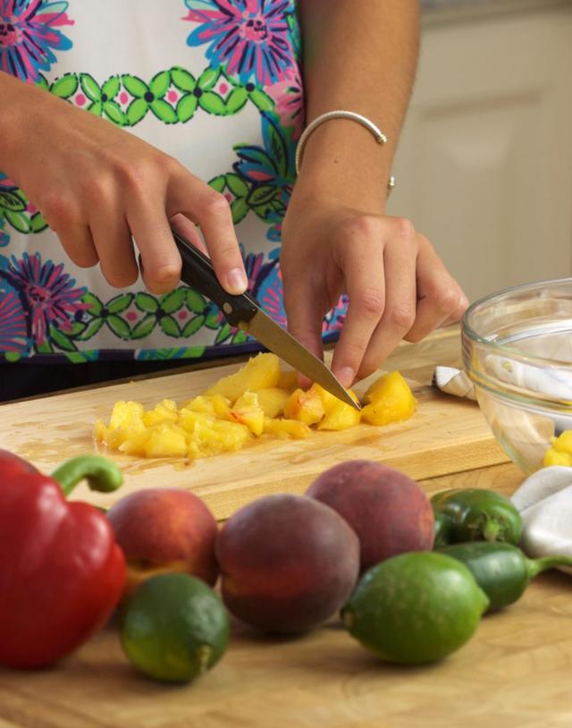 Ingredients for Peach Salsa Recipe