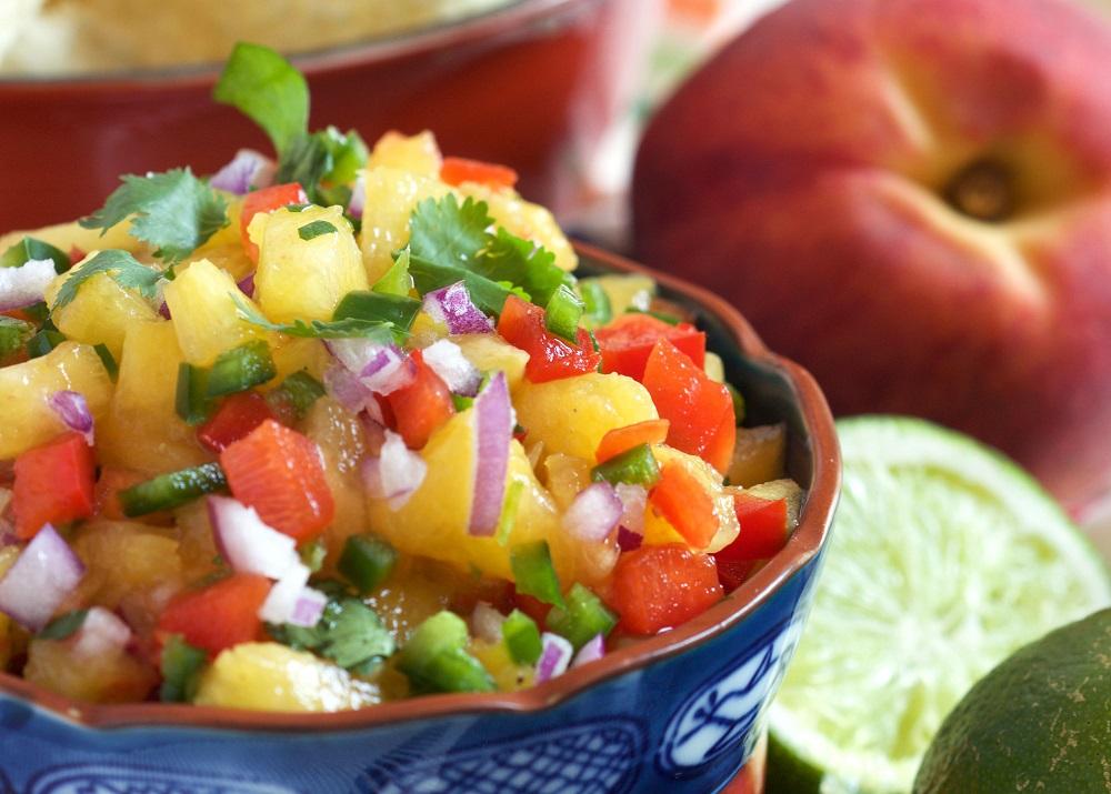 Easy Peach Salsa Recipe