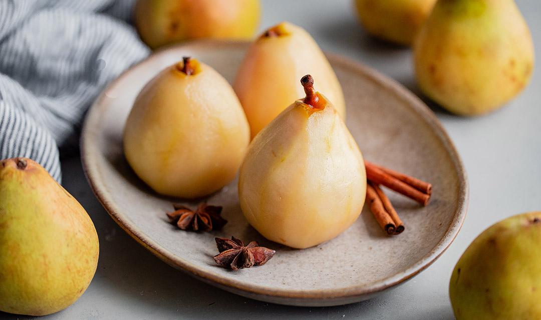 Poached Pears